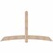 Ekena Millwork Bellingham Smooth Timber Gable Bracket, Douglas Fir, 84"W x 49"H x 3 1/2"D x 5 1/2"F, 14/12 Pitch GBW084X49X0406BEL00SDF - alternate 1